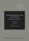 Image for Environmental law in context  : cases and materials, casebookPlus
