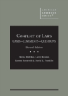 Image for Conflict of laws  : cases, comments, and questions