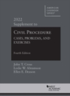Image for Civil procedure  : cases, problems, and exercises, 2022 supplement