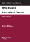 Image for Selected sections on United States international taxation, 2022
