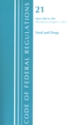 Image for Code of Federal Regulations, Title 21 Food and Drugs 200-299, Revised as of April 1, 2020