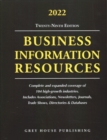 Image for Business Information Resources, 2022