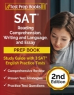 Image for SAT Reading Comprehension, Writing and Language, and Essay Prep Book : Study Guide with 3 SAT English Practice Tests [2nd Edition]