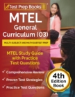 Image for MTEL General Curriculum (03) Multi-Subject and Math Subtest Prep : MTEL Study Guide with Practice Test Questions [4th Edition Book]