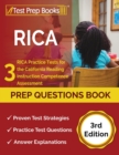 Image for RICA Prep Questions Book : 3 RICA Practice Tests for the California Reading Instruction Competence Assessment [3rd Edition]