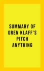 Image for Summary of Oren Klaff&#39;s Pitch Anything