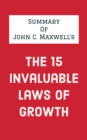 Image for John C. Maxwell's The 15 Invaluable Laws of Growth