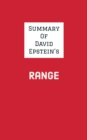 Image for Summary of David Epstein&#39;s Range