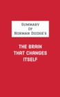 Image for Summary of Norman Doidge&#39;s The Brain That Changes Itself