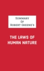 Image for Summary of Robert Greene&#39;s The Laws of Human Nature