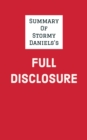 Image for Summary of Stormy Daniels&#39;s Full Disclosure
