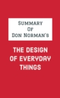 Image for Summary of Don Norman&#39;s The Design of Everyday Things