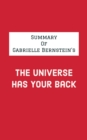 Image for Summary of Gabrielle Bernstein&#39;s The Universe Has Your Back