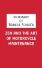 Image for Summary of Robert Pirsig&#39;s Zen and the Art of Motorcycle Maintenance