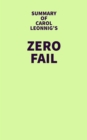 Image for Summary of Carol Leonnig&#39;s Zero Fail