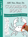 Image for ABC See, Hear, Do Level 3 : Coloring Book, Blended Beginning Sounds