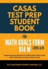 Image for CASAS Test Prep Student Book for Math GOALS Form 914 M Level A/B