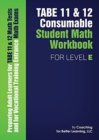 Image for TABE 11 and 12 Consumable Student Math Workbook for Level E