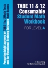 Image for TABE 11 and 12 Consumable Student Math Workbook for Level A
