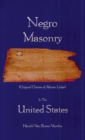 Image for Negro Masonry In The United States Hardcover