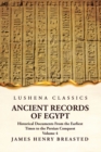 Image for Ancient Records of Egypt Historical Documents From the Earliest Times to the Persian Conquest Volume 4