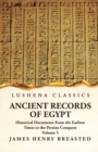 Image for Ancient Records of Egypt Historical Documents From the Earliest Times to the Persian Conquest, Collected, Edited and Translated With Commentary; Indices Volume 5