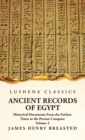 Image for Ancient Records of Egypt Historical Documents From the Earliest Times to the Persian Conquest, Collected Edited and Translated With Commentary; The Nineteenth Dynasty Volume 3
