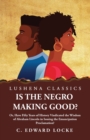 Image for Is the Negro Making Good?