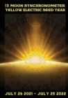 Image for 13 Moon Mayan Dreamspell Journal - Yellow Electric Seed