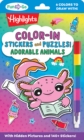 Image for Color-In Stickers and Puzzles! Adorable Animals