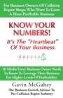 Image for Know Your Numbers! It&#39;s The Heartbeat Of Your Business : 10 Myths Every Business Owner Needs To Know To Leverage Their Business For Higher Levels Of Profitability
