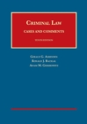 Image for Criminal Law : Cases and Comments - CasebookPlus