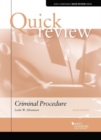 Image for Quick Review of Criminal Procedure