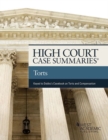 Image for High Court Case Summaries on Torts (Keyed to Dobbs, Hayden, and Bublick)