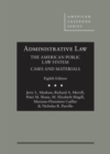 Image for Administrative Law, The American Public Law System, Cases and Materials