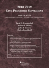 Image for Civil Procedure Supplement, for Use with All Pleading and Procedure Casebooks, 2018-2019