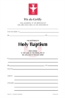 Image for Baptism Certificate #110R