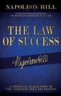 Image for The Law of Success : Napoleon Hill&#39;s Writings on Personal Achievement, Wealth and Lasting Success