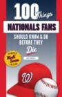 Image for 100 Things Nationals Fans Should Know &amp; Do Before They Die