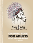 Image for Coloring Book for Adults : Native American Inspired: Stress Relieving Adult Coloring Book Inspired by Native American Styles &amp; Designs; Animals, Dreamcatchers, Flowers &amp; Patterns