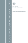 Image for Code of Federal Regulations, Title 40 Protection of the Environment 53-59, Revised as of July 1, 2018