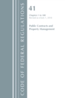 Image for Code of Federal Regulations, Title 41 Public Contracts and Property Management 1-100, Revised as of July 1, 2018