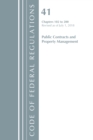 Image for Code of Federal Regulations, Title 41 Public Contracts and Property Management 102-200, Revised as of July 1, 2018