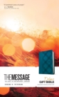 Image for The Message Deluxe Gift Bible, Denim Leather-Look