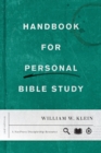 Image for Handbook for Personal Bible Study Second Edition