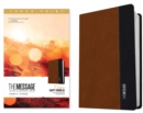 Image for Message Deluxe Gift Bible, Large Print, Saddle Tan/Black