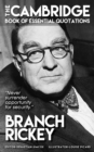 Image for Branch Rickey - The Cambridge Book of Essential Quotations