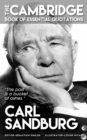Image for CARL SANDBURG - The Cambridge Book of Essential Quotations