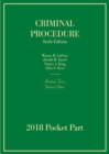 Image for Criminal Procedure, Student Edition : 2018 Pocket Part