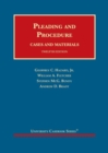 Image for Pleading and procedure  : cases and materials